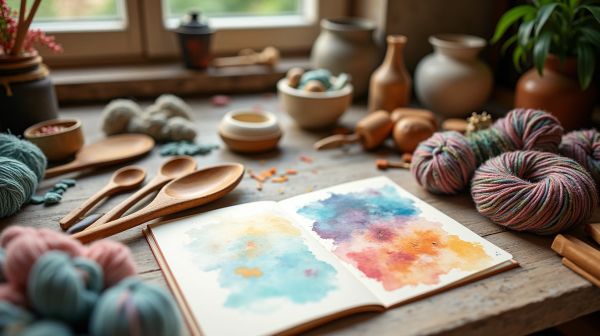 Laissez-vous inspirer par les loisirs créatifs pour vos créations artisanales