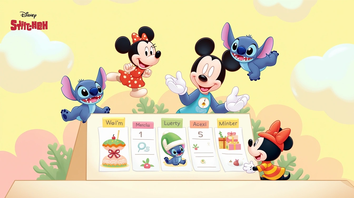 Vos questions sur les calendriers Disney Stitch